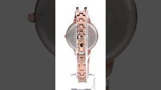 Anne Klein Women's Genuine Diamond Dial Open Bangle Watch .open link and buy https://amzn.to/3MMMmxQ