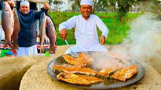 Tawa Fish Fry Recipe | Lahori Fish Fry | Restaurant Style Fried Fish | Village Food Secrets