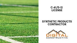 C-61/D-12 License: Epoxy Products, Synthetic Turf, Bath Tub Refinishing, Counter Tops, PVC, and More