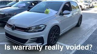 Can We Warranty This Tuned VW Golf? TD1