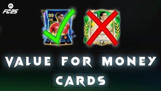 Value for money cards after FC 25 update 