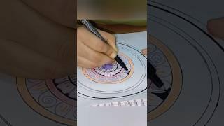 Mandala art 8 #shorts #mandala#mandalaart #art #drawing #viralvideo #drawingtutorials