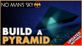 How to Build a PYRAMID in No Man's Sky Endurance - Updated Method