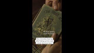 Ron's read a book Hermione hasn't #HarryPotter #RonWeasley #HermioneGranger