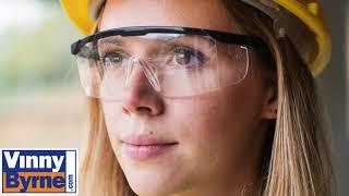 Our new range of 3M safety prescription glasses in a variety of focal lengths and styles