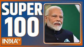 Super 100 : Jammu Kashmir Second Phase Voting | PM Modi Sonipat Rally | Arvind Kejriwal | Haryana