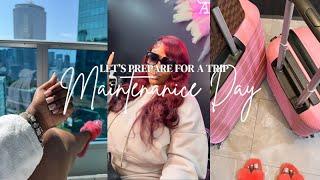 DAY IN THE LIFE: I GOT A NEW HAIR COLOR + MAINTENANCE DAY + TRY-ON HAUL + GIRLS TRIP PREP