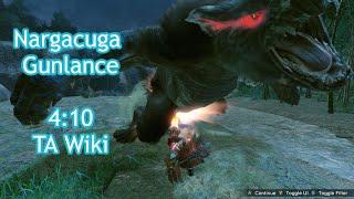 【MHRise】PC 6  Nargacuga ナルガクルガ Gunlance TA Rules ¤4:10¤