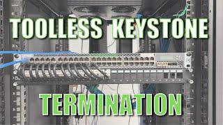 How I Terminate Shielded Keystone Jacks