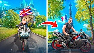 Riding my NEW Superbike from London to Paris