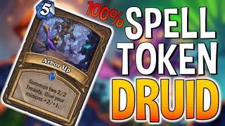 100% Spell token Druid IS AWESOME! | Darkmoon Races | Hearthstone |