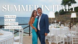 VLOG23 I SUMMER IN ITALY I ЛЕТО В ИТАЛИИ I MATERA I CEFALU I PALERMO I FAVIGNANA I SICILY I СИЦИЛИЯ