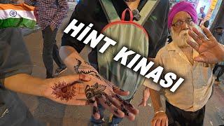 Indian Street Massage / Indian Henna ( Pleasure ? Is it pain ? ) ~136