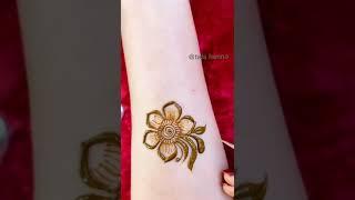How to Short Arabic henna Flowers || beginners henna Tutorial||Different Henna Vines|Mehndi tutorial
