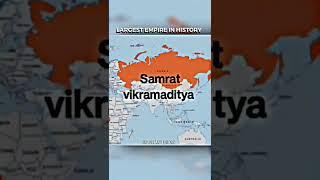 Largest empire in history | Vikram Aditya The legend  #shorts #snatandharm