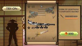 Shadow Fight 2 The Most Powerful Dark of Lightning Composite Sword | Free Download