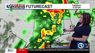 FORECAST: Wetter start for Tuesday morning