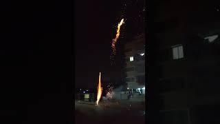 Diwali Video | Rocket  At night