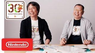 Super Mario Bros. 30th Anniversary Special Interview ft. Shigeru Miyamoto & Takashi Tezuka