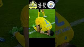 Manchester City vs Al Nassr ||(5-4) Imaginary Penalty Shootout #shorts​ #football​ #youtube​#cr7