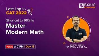 CAT 2022 | Master Modern Maths for CAT Exam | CAT Quantitative Aptitude #CATEXAM #cat2022