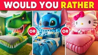 Would You Rather...? Build Your Dream House  Hardest Choices! Quiz Sloth