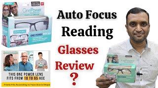 Auto focus reading glasses review ? One power readers auto focus glasses ?