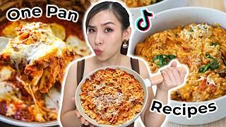 I Tried Viral "One-Pan" TikTok Recipes