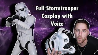 FULL STORMTROOPER COSPLAY with REALISTIC VOICE