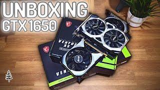 MSI GTX 1650 D6 Ventus XS OC 4GB Unboxing