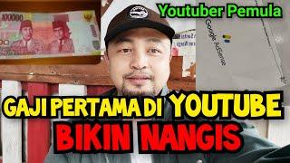 PENGALAMAN GAJI YOUTUBER SETELAH MONETISASI || BIKIN NANGIS