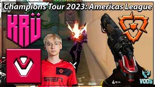 Sentinels vs Kru All Maps | Valorant Champions Tour 2023: Americas League