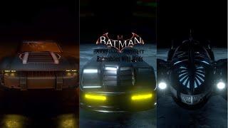 Batman Arkham Knight All Batmobiles Currently In DC media mods showcases in 4K