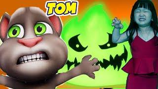  Frightened Friends with My Talking Tom 2 in Real Life and PJ Masks and more Kate stories