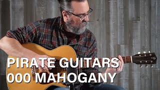 Acoustic Music Works - Pirate Guitars 000, Adirondack Spruce, Mahogany