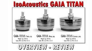 IsoAcoustics GAIA Titan Floor Speaker Isolator Review