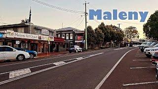 Maleny evening stroll with Ambient Sounds | Maleny, Queensland, Australia