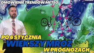 Mróz poniżej -10°C - zimowe temperatury widoczne po 6 stycznia w GFS i ECMWF. Omówienie.