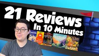 21 Reviews in 10 Minutes with Chris Yi