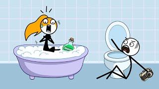 Item Swap - Funny Stickman Puzzle Game - All Levels 41-80 - Gameplay Walkthrough