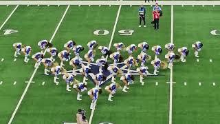 Dallas Cowboys Cheerleaders 11/10/24 field view Thunderstruck vs Philadelphia Eagles