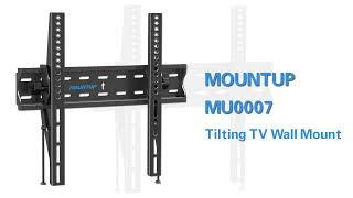 MOUNTUP UL Listed 26"-60" Tilting TV Wall Mount Demo and Installation Guide