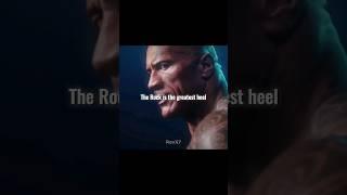 The Rock Is The Greatest Heel In WWE  Edit