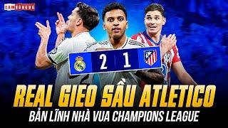 REAL MADRID GIEO SẦU ATLETICO: BÙNG NỔ SIÊU PHẨM, BẢN LĨNH NHÀ VUA CHAMPIONS LEAGUE