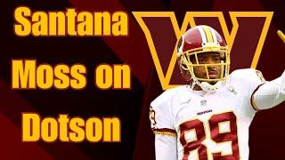 Santana Moss Talks Jahan Dotson Trade, Commanders WR's