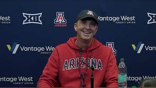 Arizona Football Press Conference - Head Coach Brent Brennan