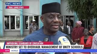 Minister Of Education, Tunji Alausa, Inspects Activities At Queens College, Lagos