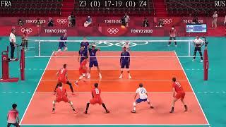 Volleyball France - Russia Amazing Tokyo Olympics Final Match Full