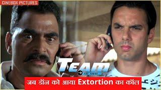 Team :The Force | जब डॉन को आया Extortion का कॉल | Bollywood Best Scene | Sohail Khan, Sayaji Shinde