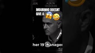  CLASSIC MOURINHO MOMENTS!!! #shorts #josemourinho #explore